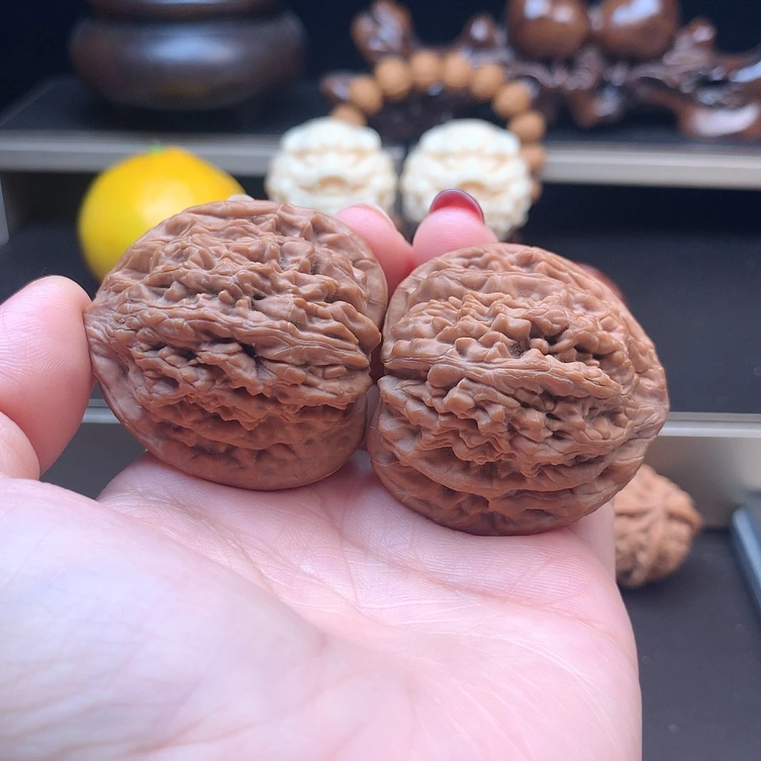 吊坠文玩核桃虎头王