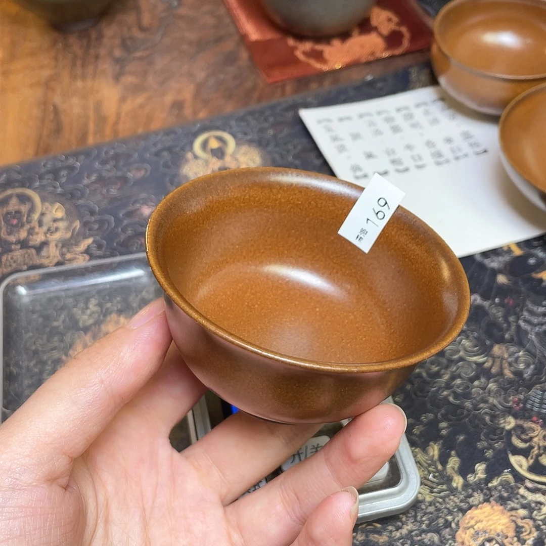 茶盏169 福临号建盏柴烧薄胎