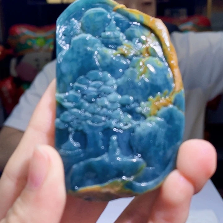 翡翠未镶嵌吊坠(不含链)A24