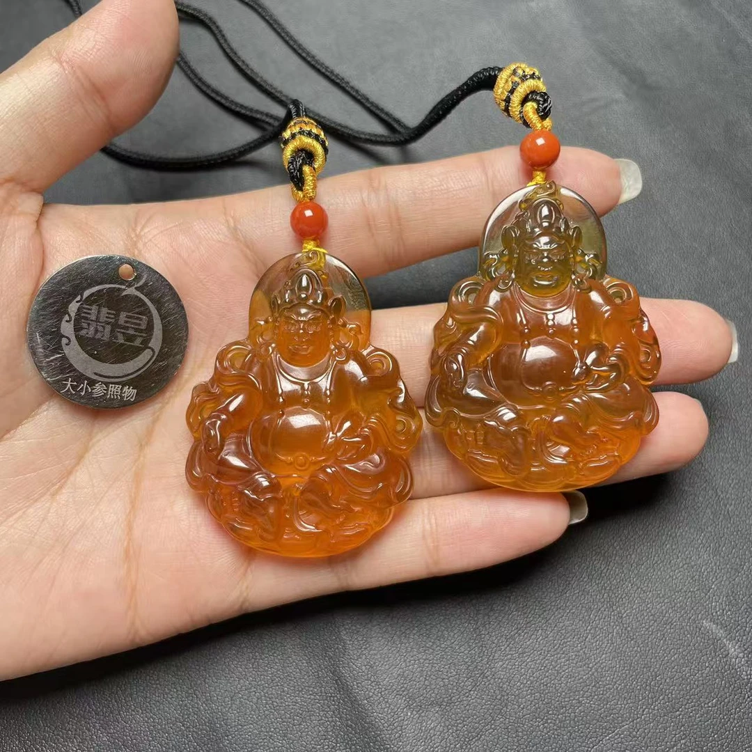 翡昱-SH29-60059-琥珀吊坠绑绳/多样性发其一