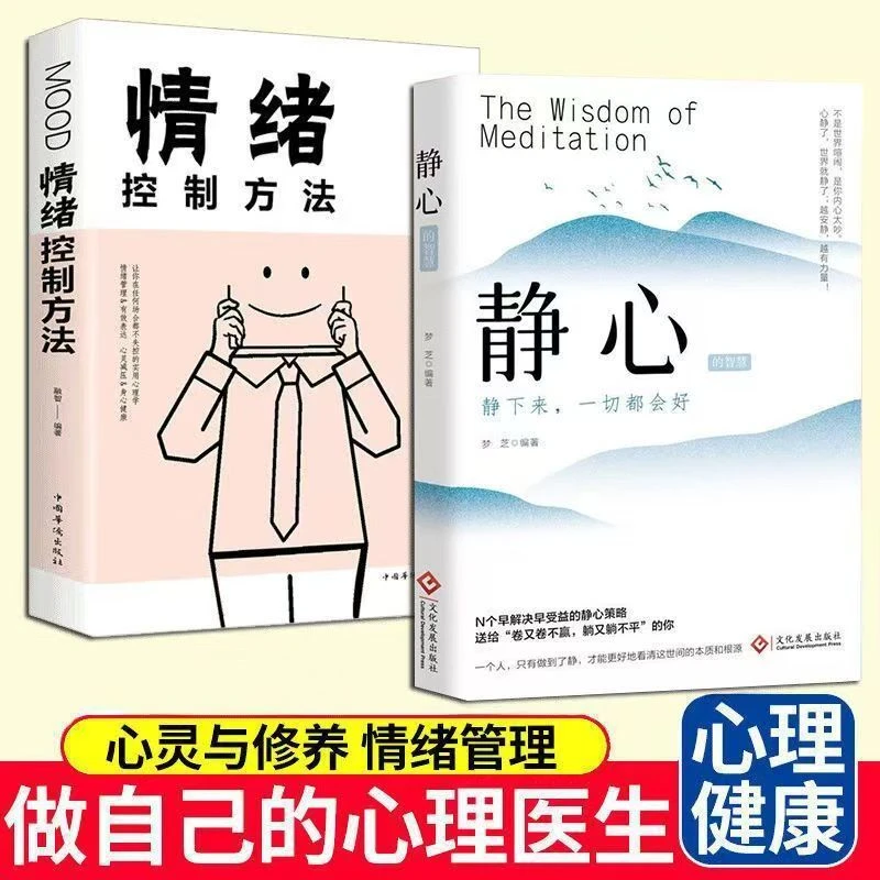 正版 静心的智慧战胜焦虑抑郁的心理策略做自己的心理医生心灵书