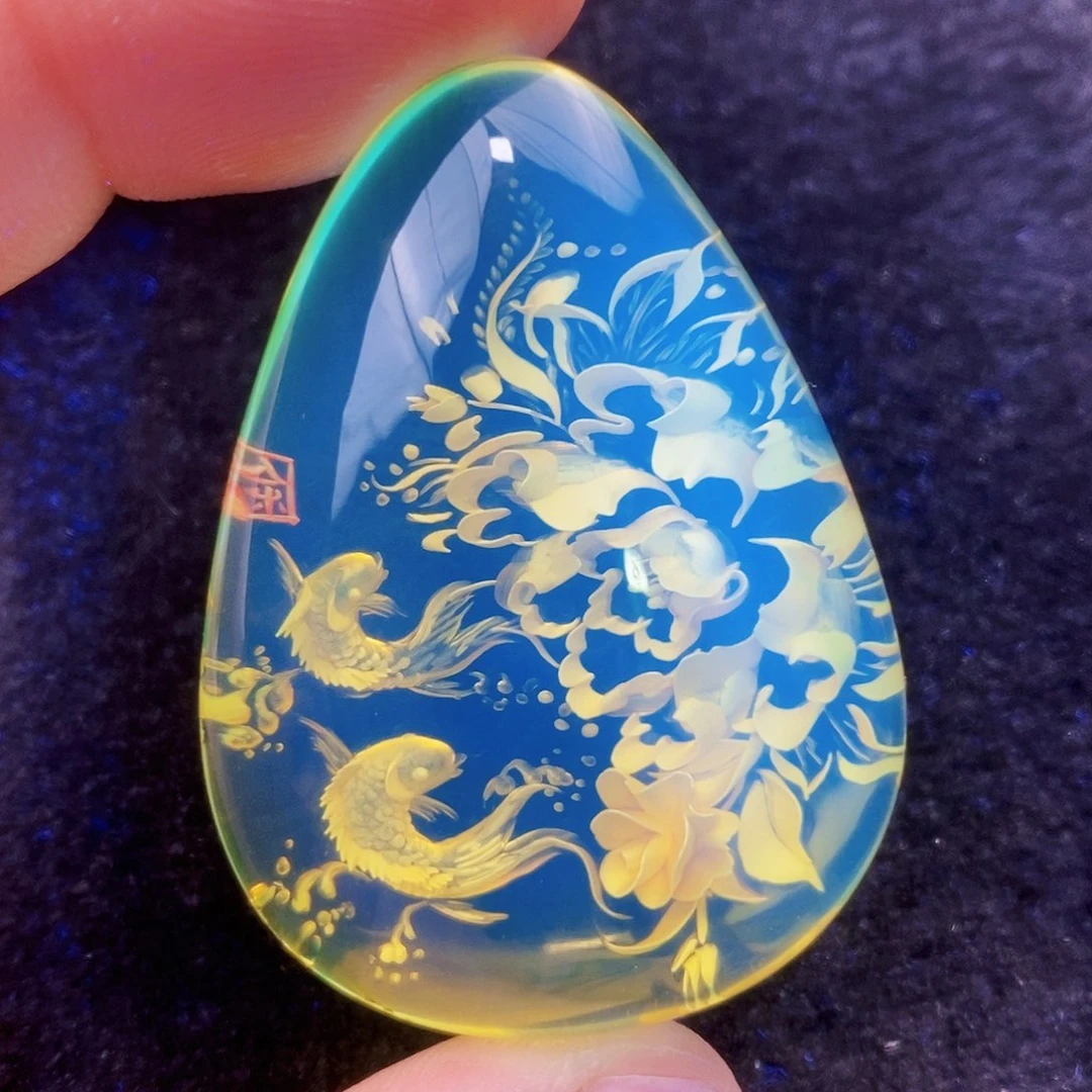 【闪购商品】金珀吊坠(不含链)未镶嵌
