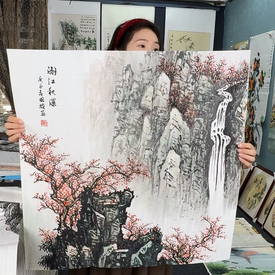 纯手绘的好看作品