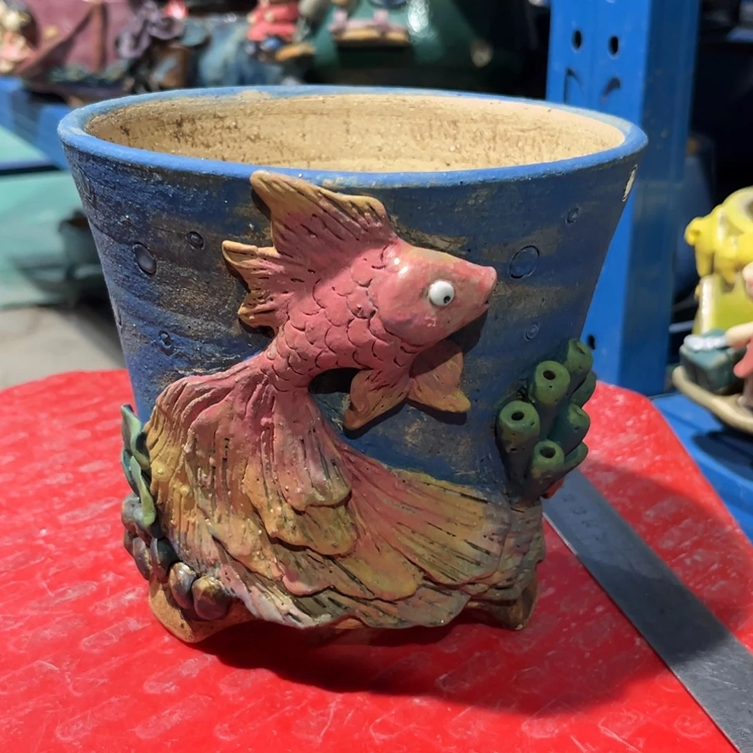 30 号陶然花器多肉植物手工花盆