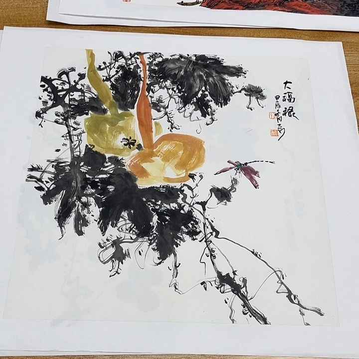 姜奇老师花鸟作品50×50