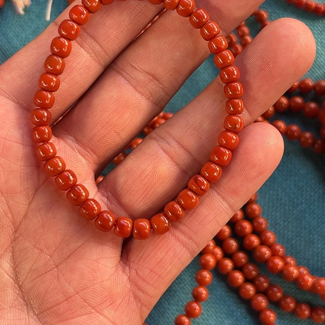 南红玛瑙未镶嵌手串