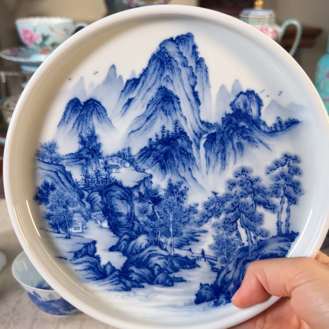 纯手工手绘 高端茶器