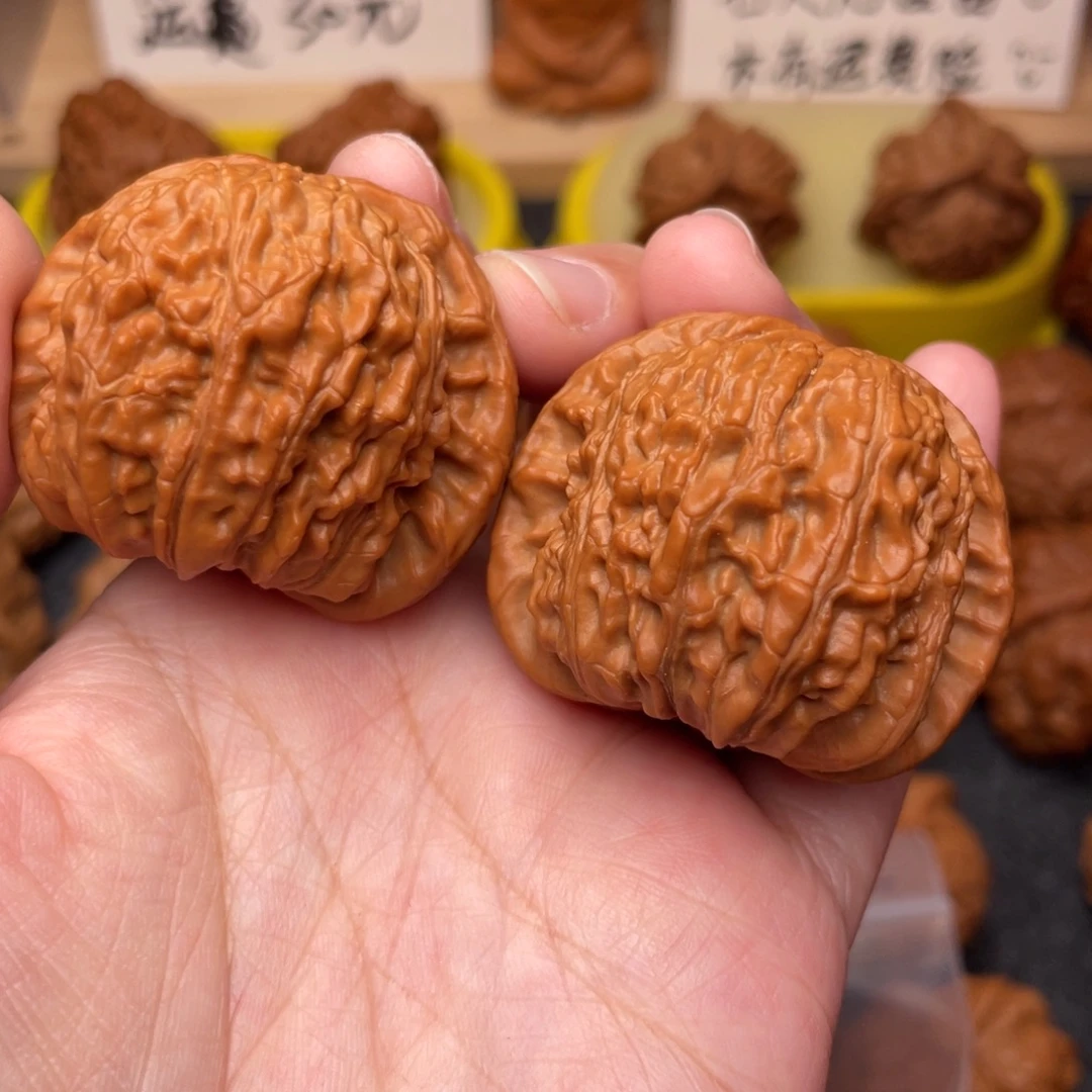 文玩核桃把件狮子42