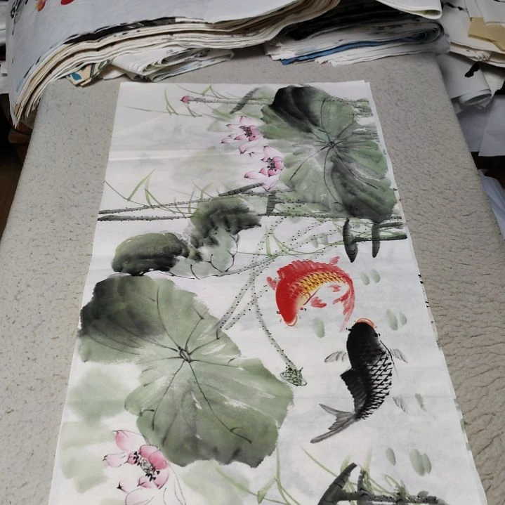 浮***云国画国画花鸟花鸟国画