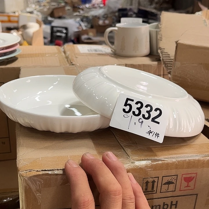 搪瓷外贸陶瓷餐具用品微瑕5332