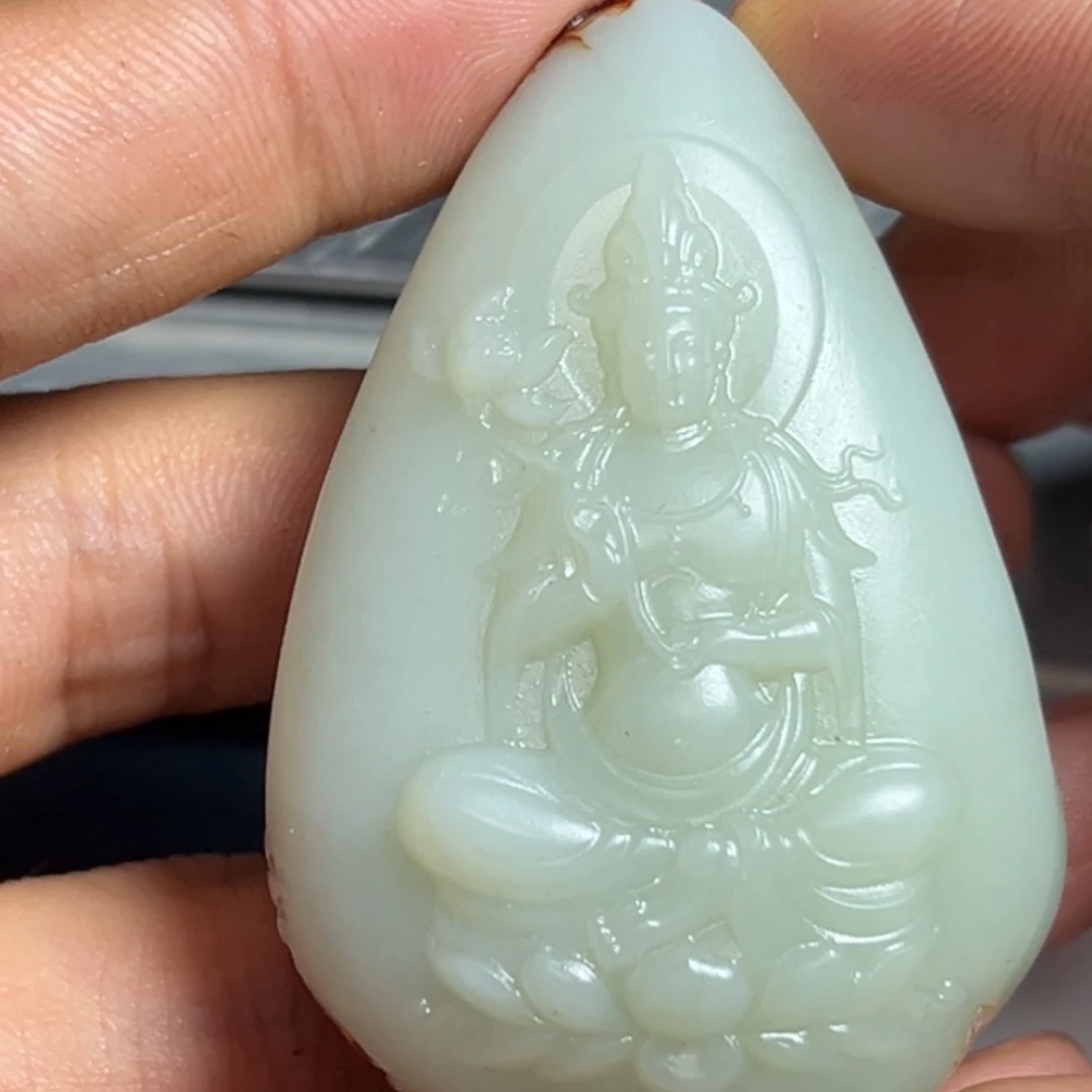 未镶嵌和田玉（糖玉）挂件