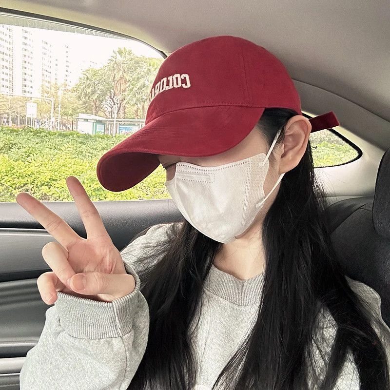 加大加宽高品质刺绣棒球帽子显脸小百搭字母鸭舌帽男女大头大脸帽