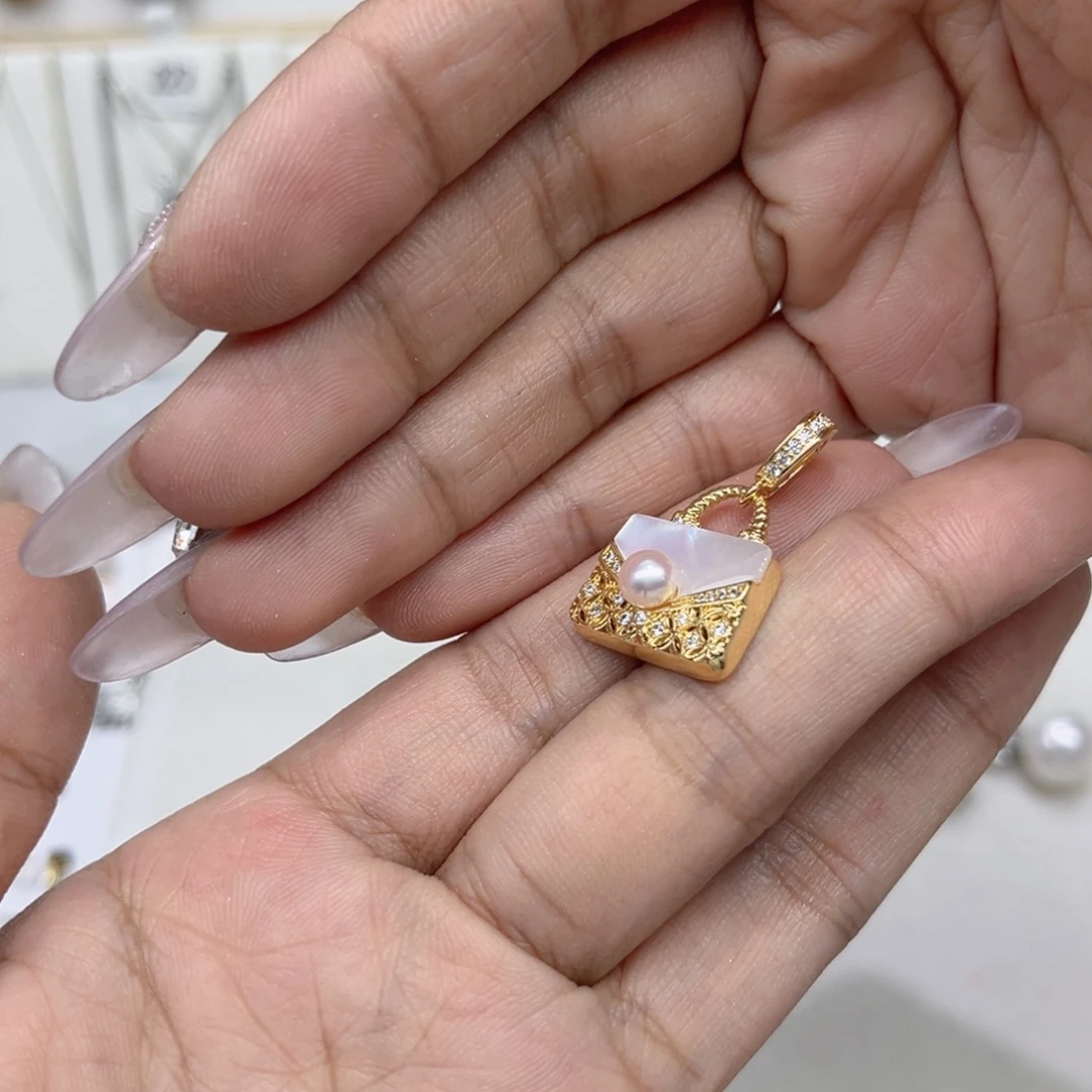 C***c淡水珍珠戒指合金