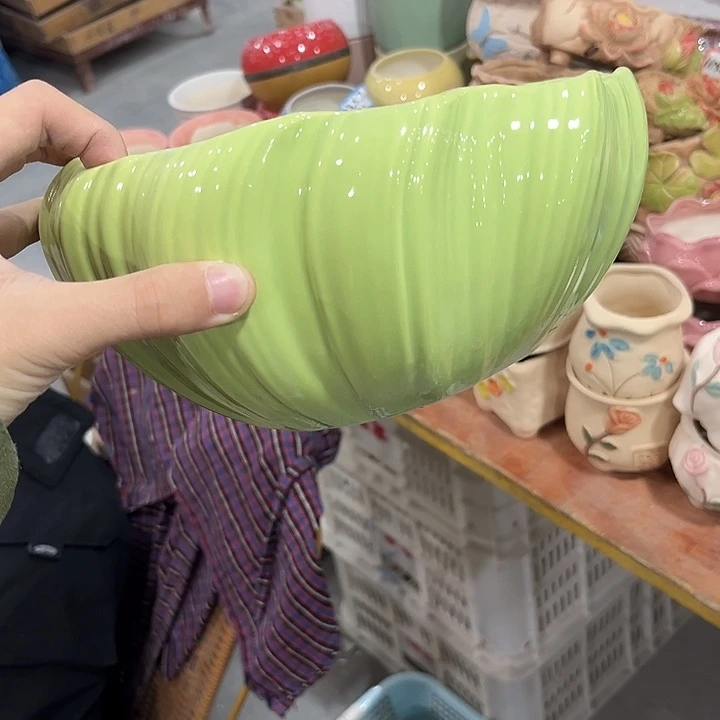 陶瓷花盆全场10包邮