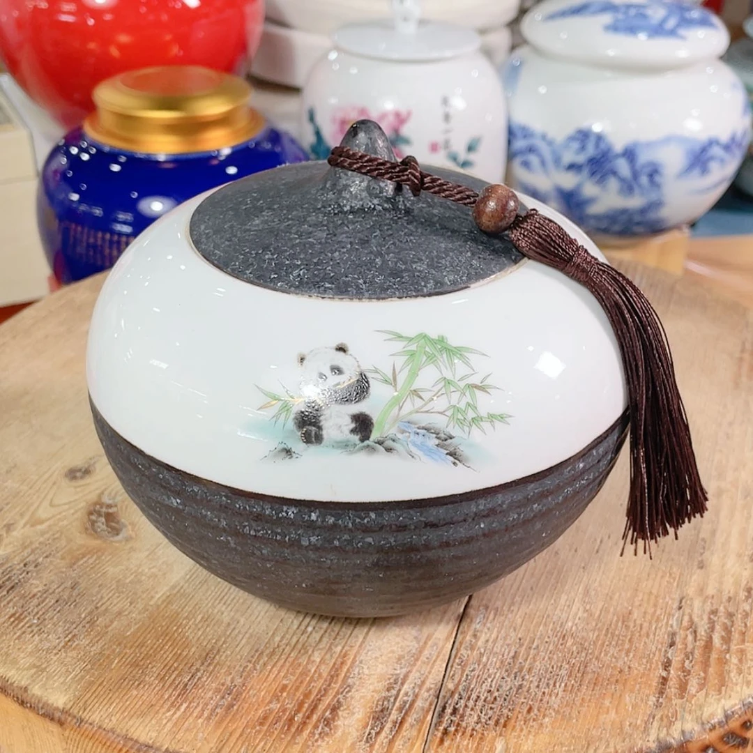 【闪购商品】罐陶瓷茶叶罐密封罐