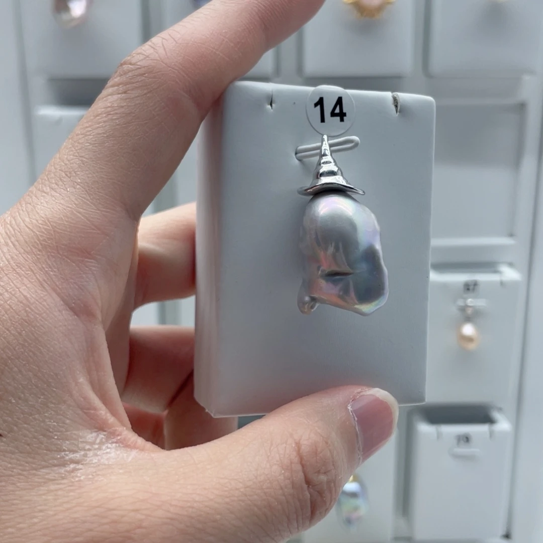 合金淡水珍珠颈饰