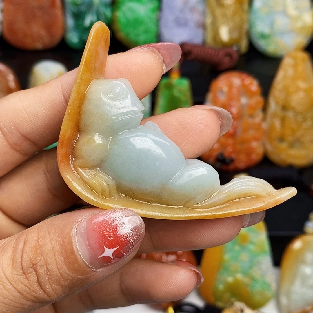 定制翡翠未镶嵌翡翠A货一物一证福利款