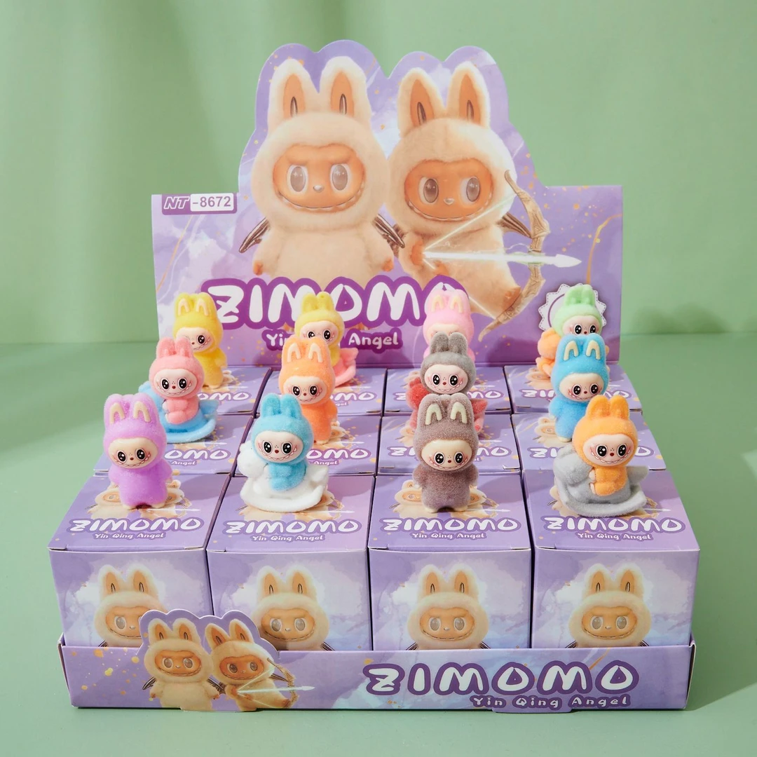 12盒拉布惊喜礼物拆拆乐公仔摆件儿童假期奖励礼品过家家玩具玩偶