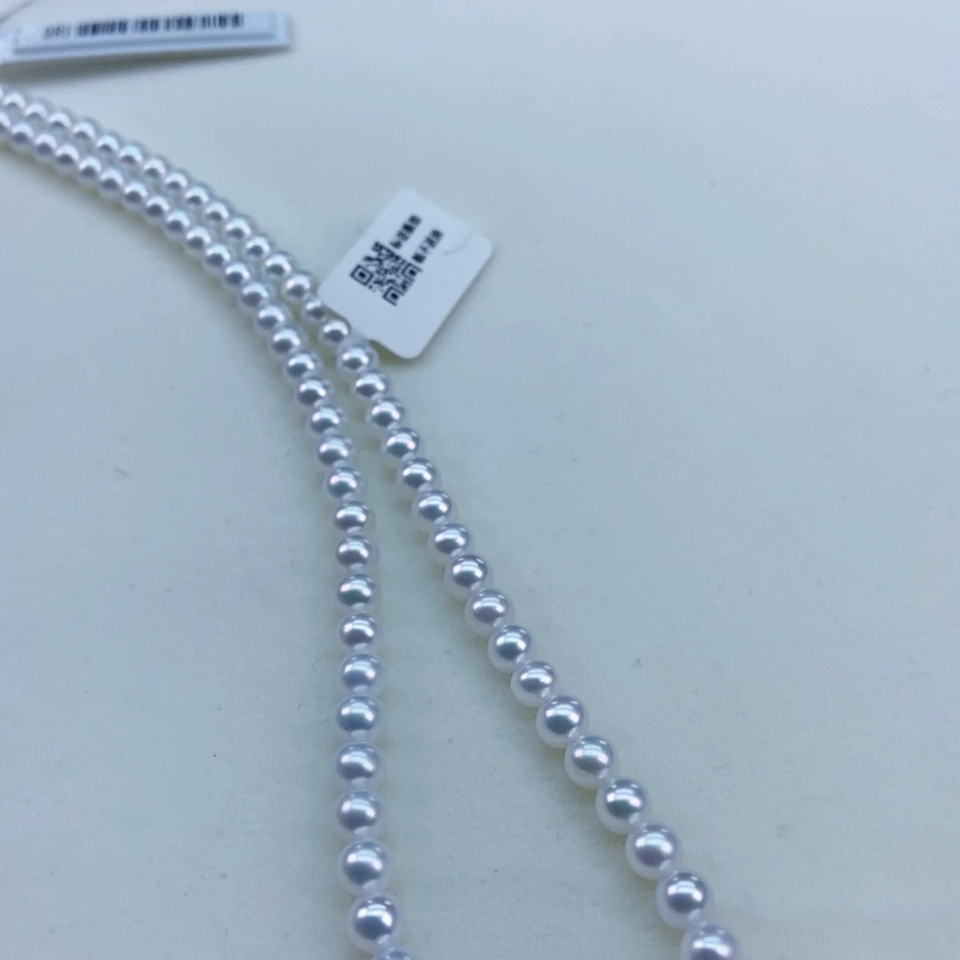 银S925镶嵌淡水珍珠5.5澳白光毕业