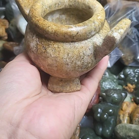 岫岩河磨玉（透闪石质玉）未镶嵌挂件