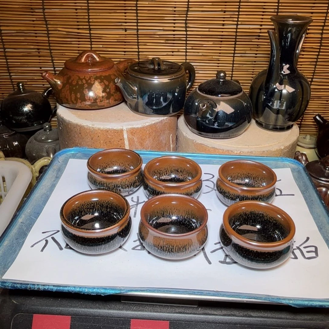 茶盏建窑建盏 微瑕作品