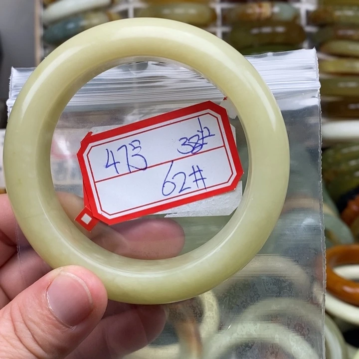 未镶嵌蛇纹石玉手绳