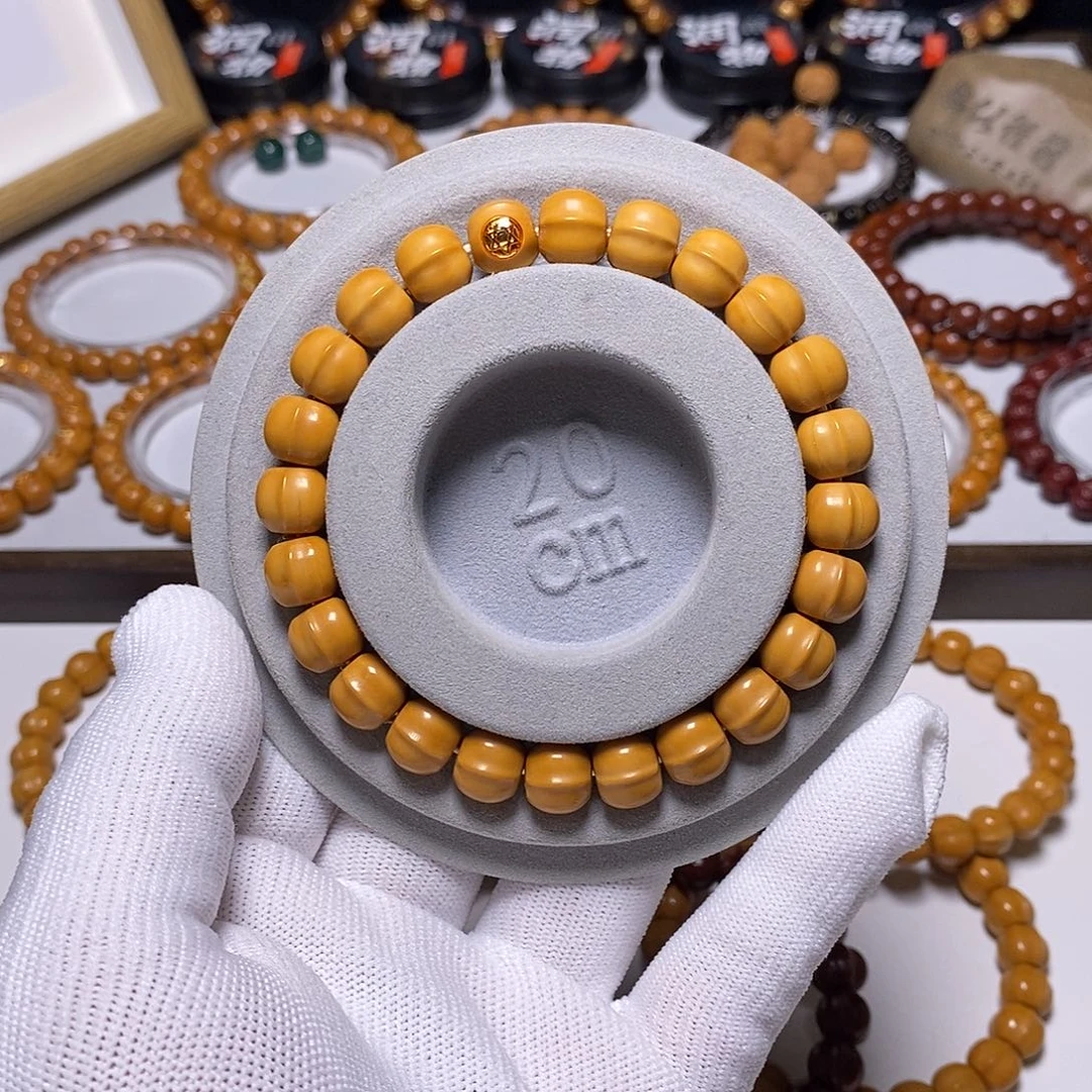 猴头核桃手串金标三棱鲨鱼鳍10左右7号