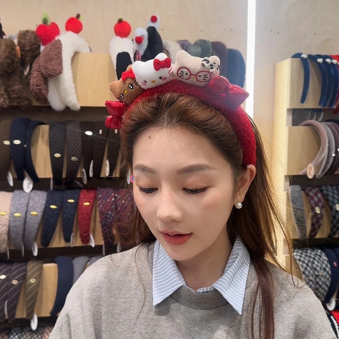 非金属新年款洗脸发箍19