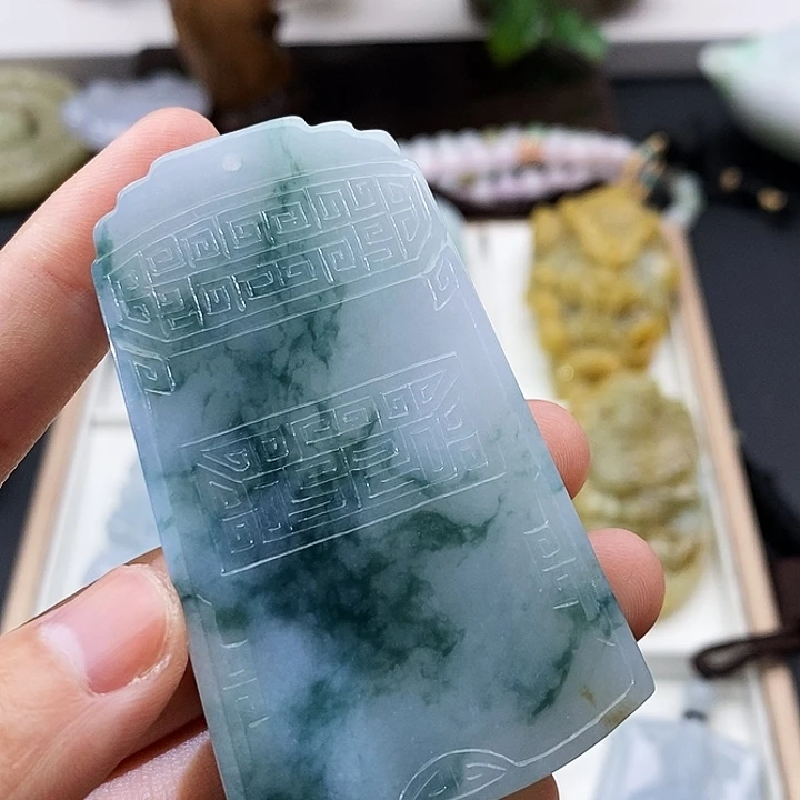 颈饰未镶嵌翡翠叁**誓缅甸翡翠a货
