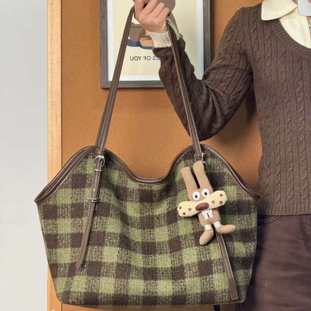 一张同学【长约48宽高16高35单位厘米】时尚手提腋下单肩包C7994绿