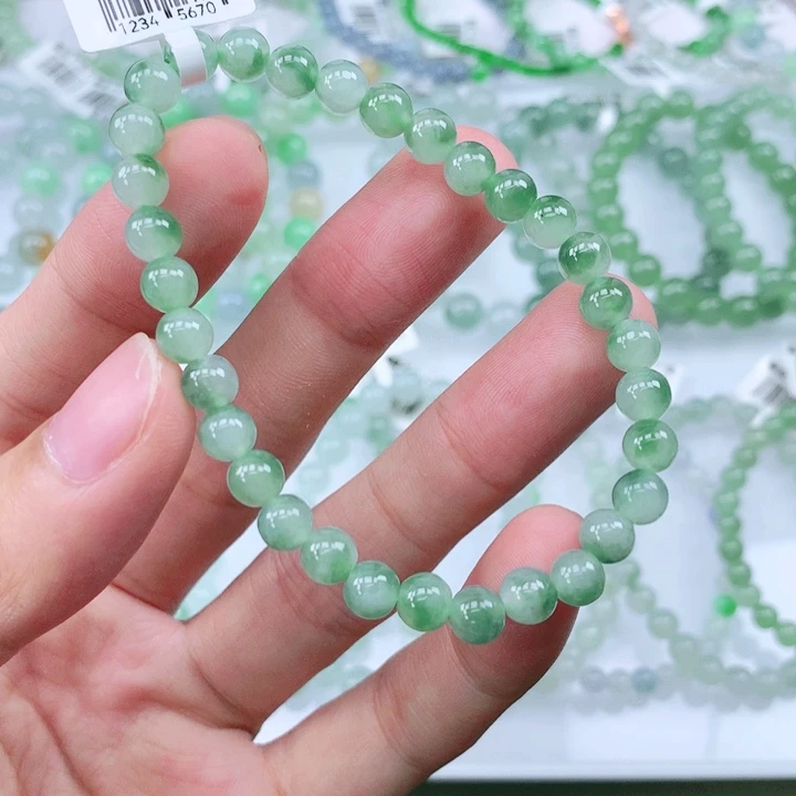 未镶嵌手链翡翠翡翠
