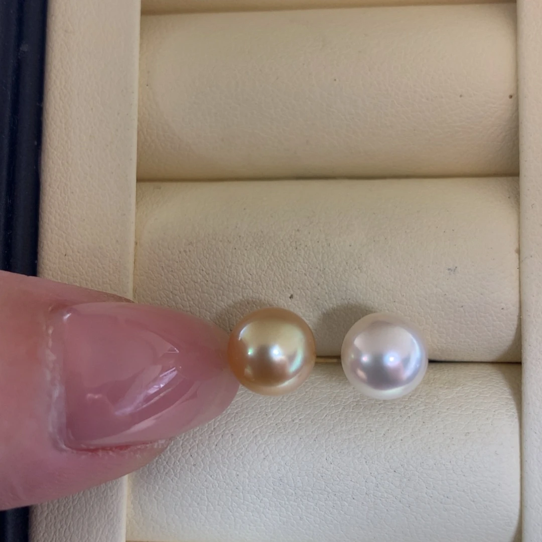 银S925镶嵌海水珍珠戒指