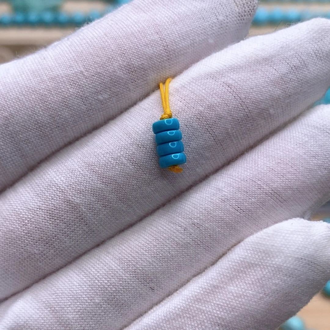 绿松石未镶嵌珠宝奇石4.6mm