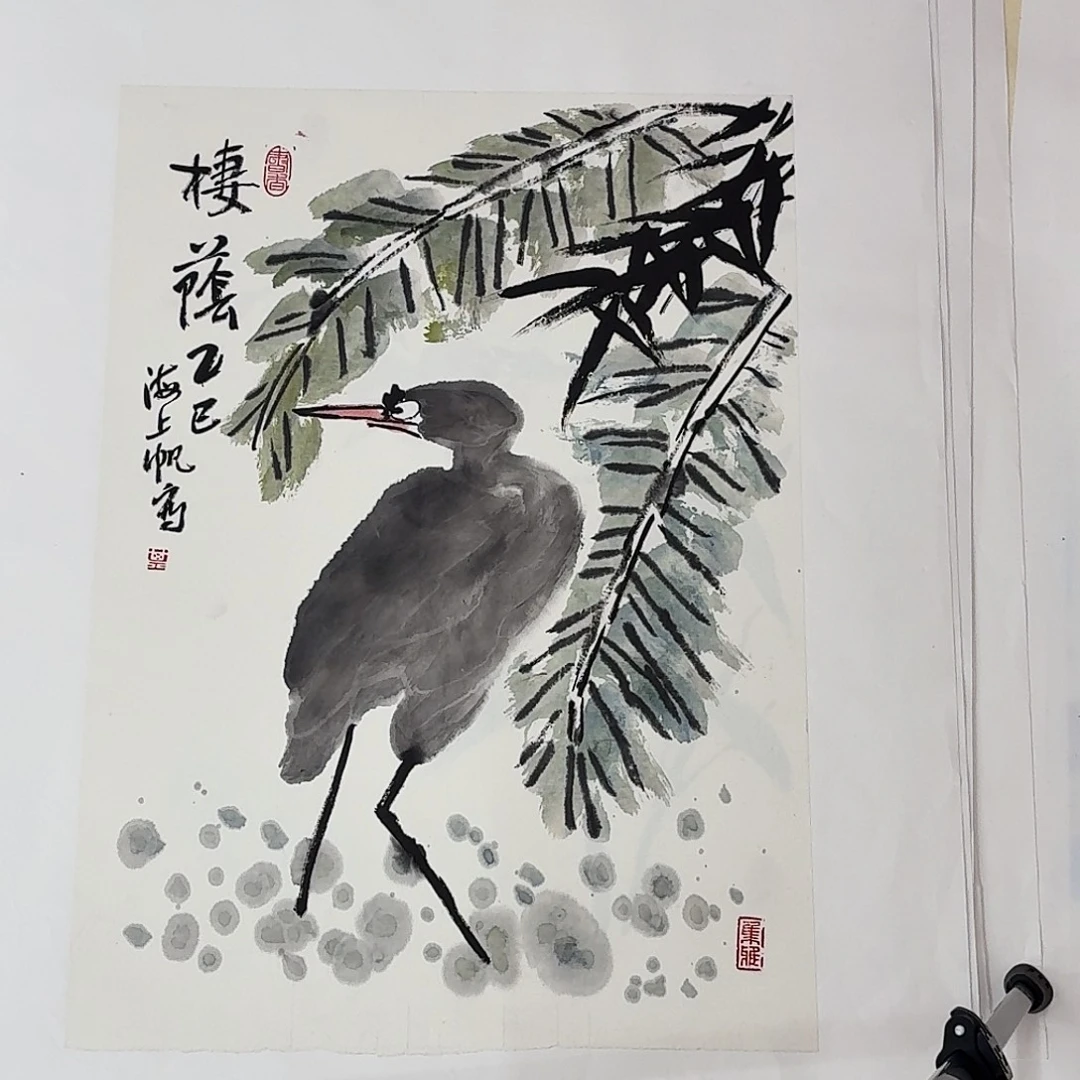 国画写意花鸟小品