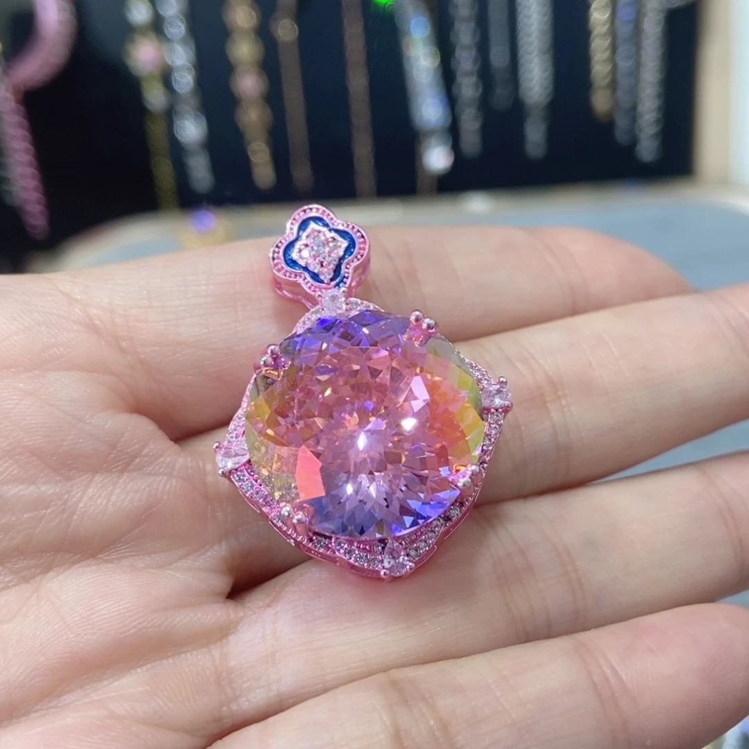 6锆石（处理）吊坠