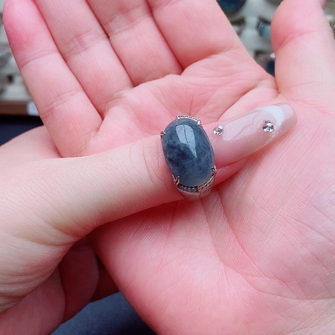 未镶嵌戒指翡翠?****࿐1