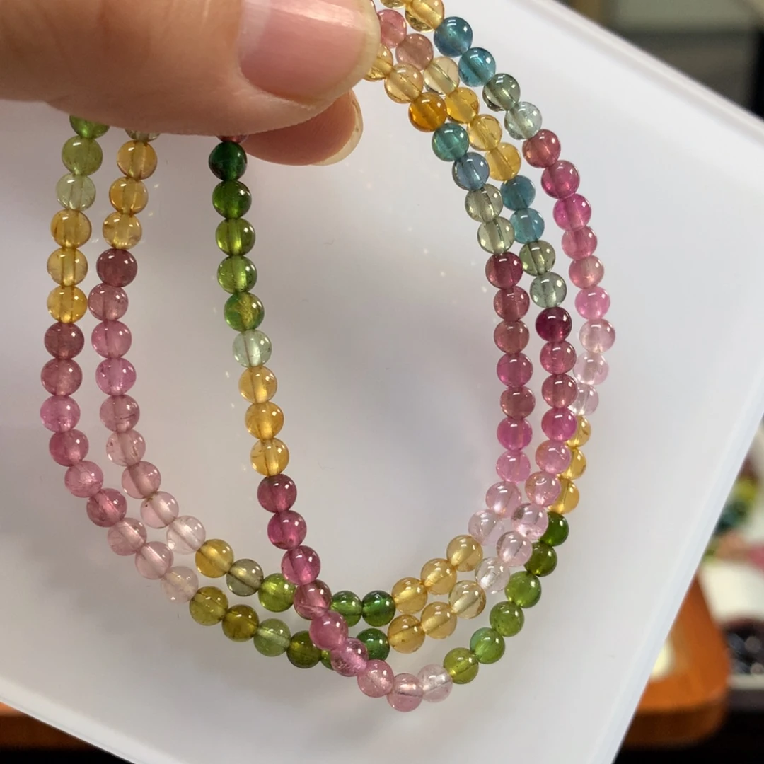 碧玺手链未镶嵌4:2左右