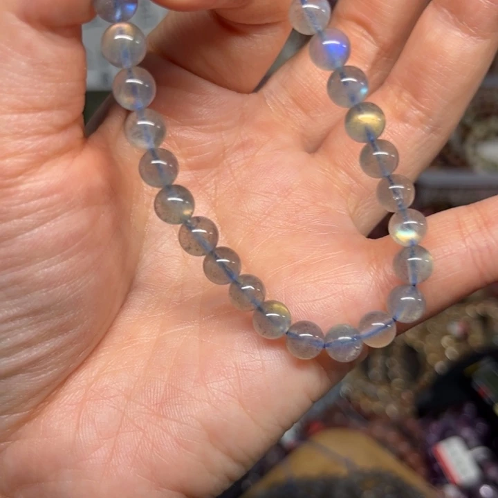 水晶手链未镶嵌灰月光19