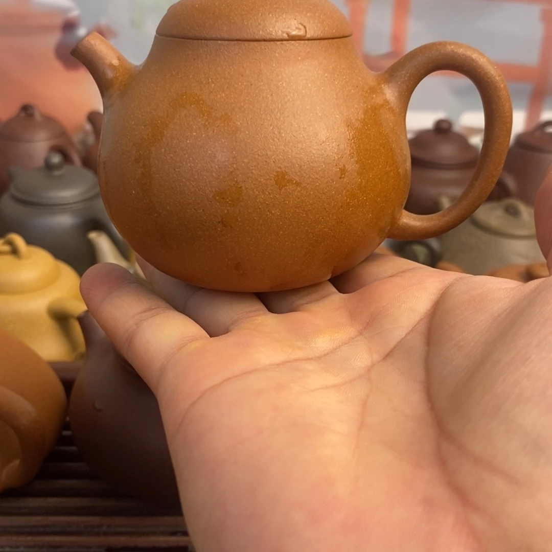茶壶紫砂茄瓜180毫升左右原矿降坡泥0添加
