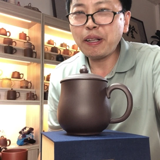 茶杯紫泥葫芦杯容量500