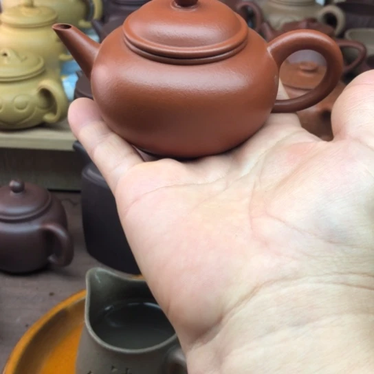茶壶紫砂朱泥全手水平150豪升左右