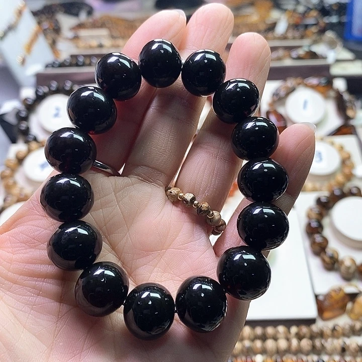 C***n琥珀未镶嵌裸石翳珀15m