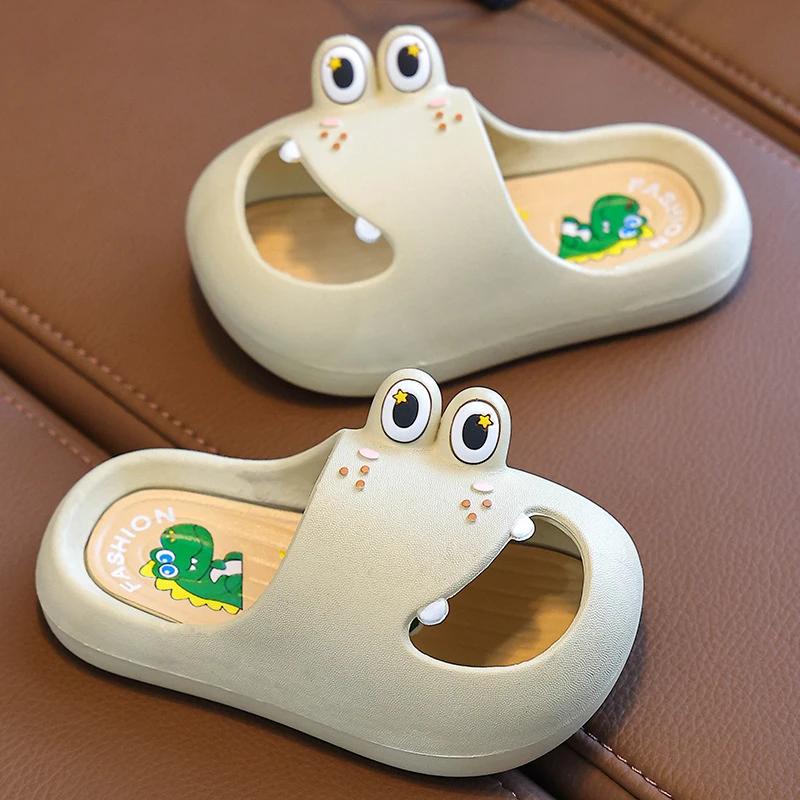 新款儿童包头凉拖鞋卡通3-6岁男女宝宝婴儿1-9岁防滑软底外穿拖鞋