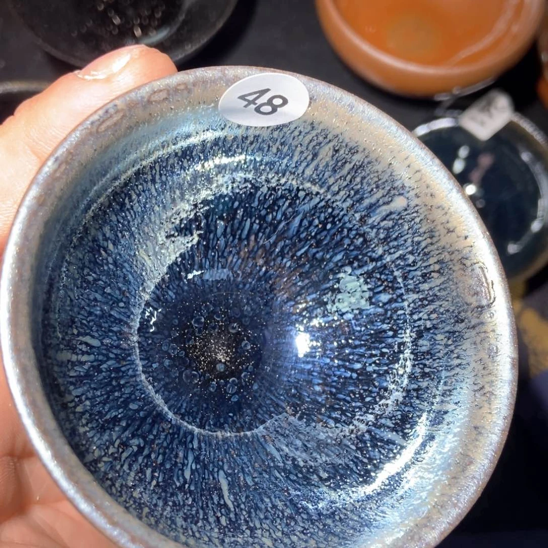 茶盏钞*力木木建盏茶器微瑕48