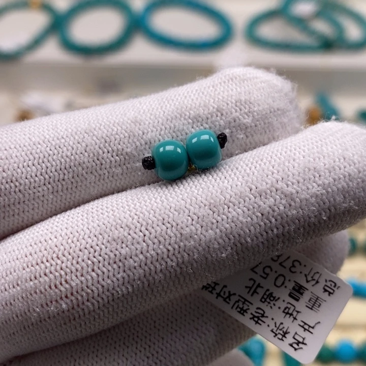 绿松石珠宝奇石未镶嵌T***三