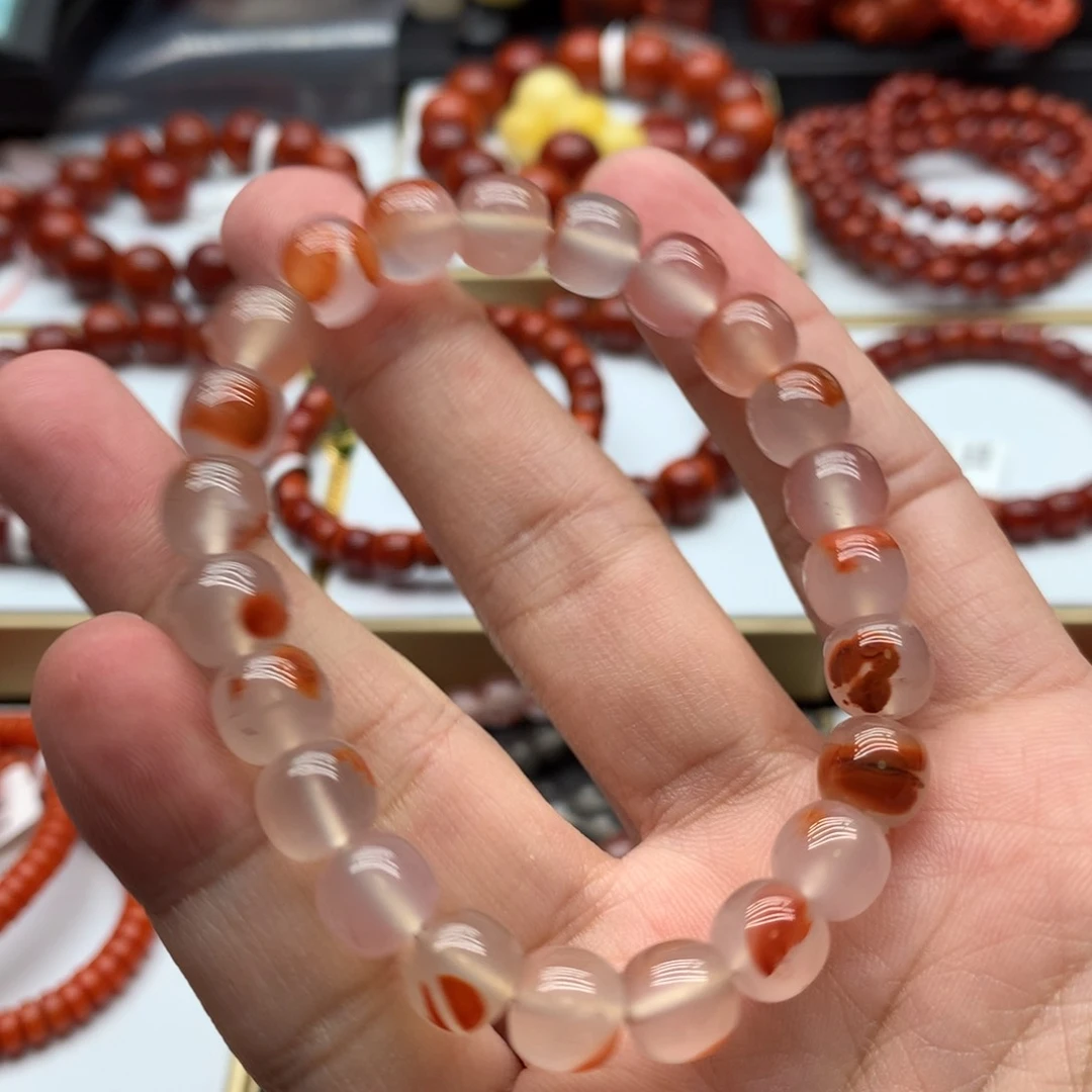 南红玛瑙手链，多样性发货一个未镶嵌
