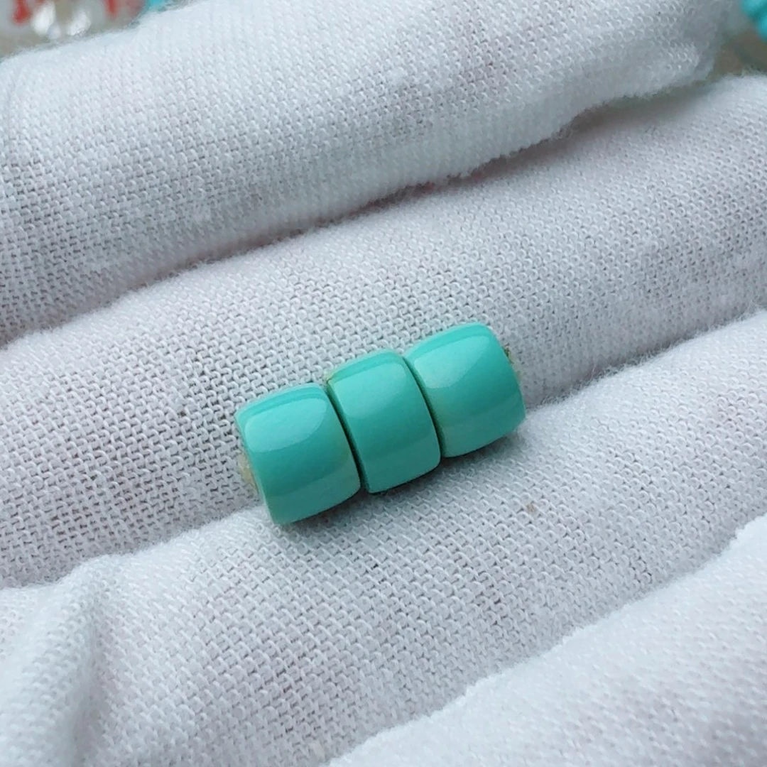 绿松石直切套装7.1-6.6未镶嵌