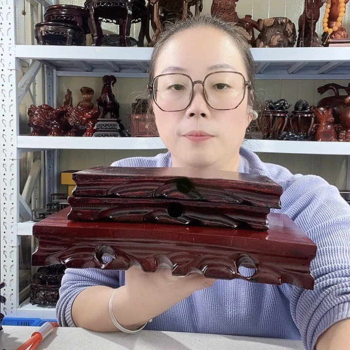 张***子木A越南马拉丝实木底座