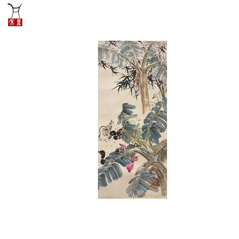 S1020花鸟镜片137x69/8.5平尺