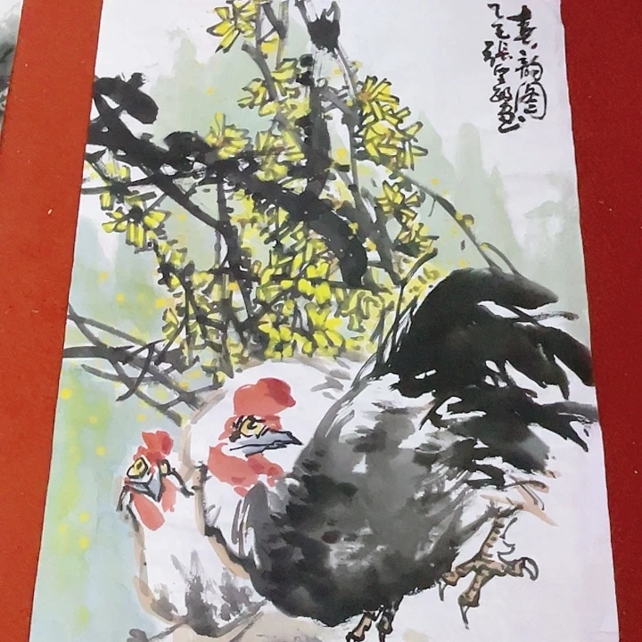 国画张圣敏先生纯手绘作品
